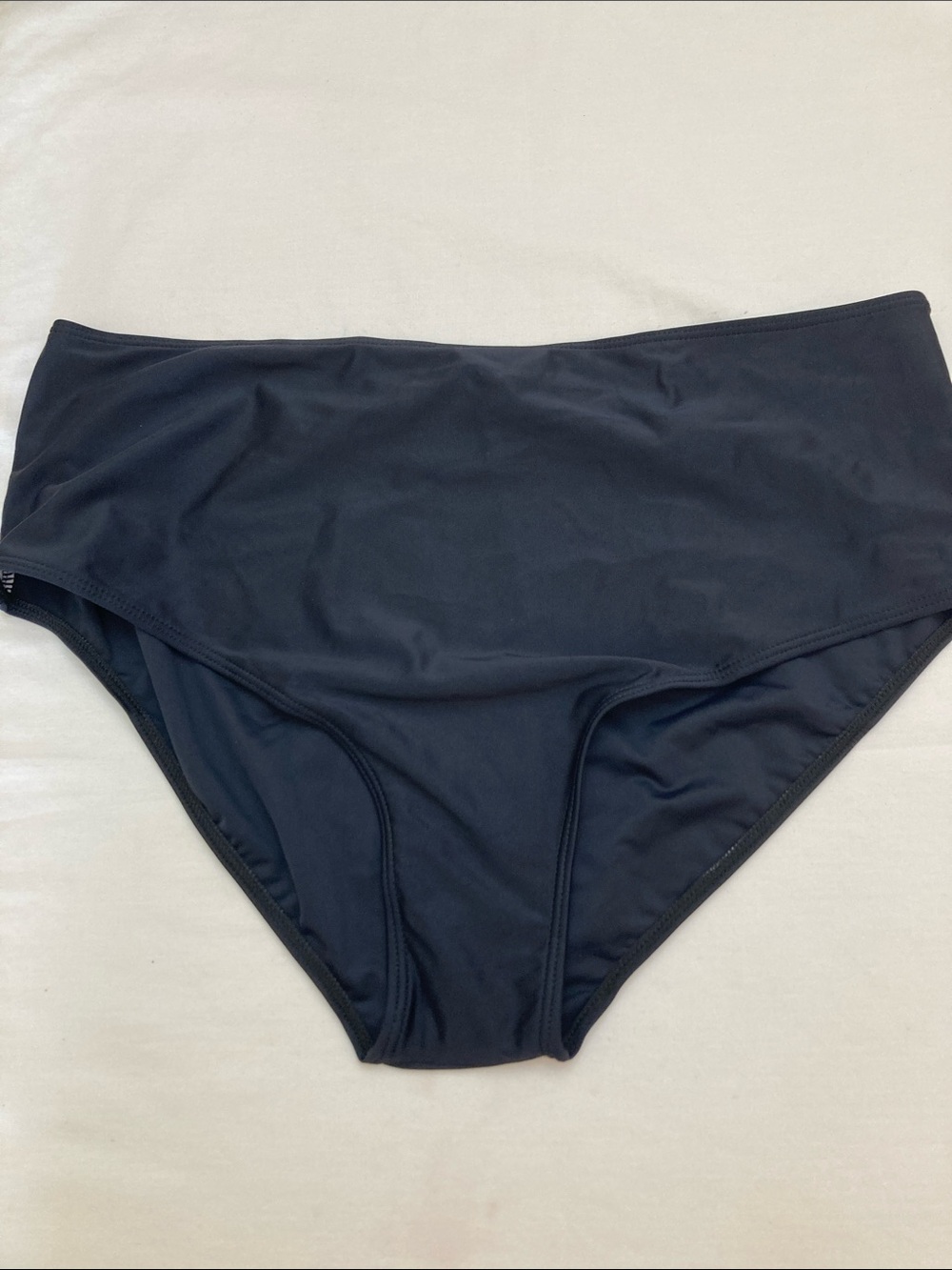 Missky Classic Black High-Cut Bikini Bottoms size XL